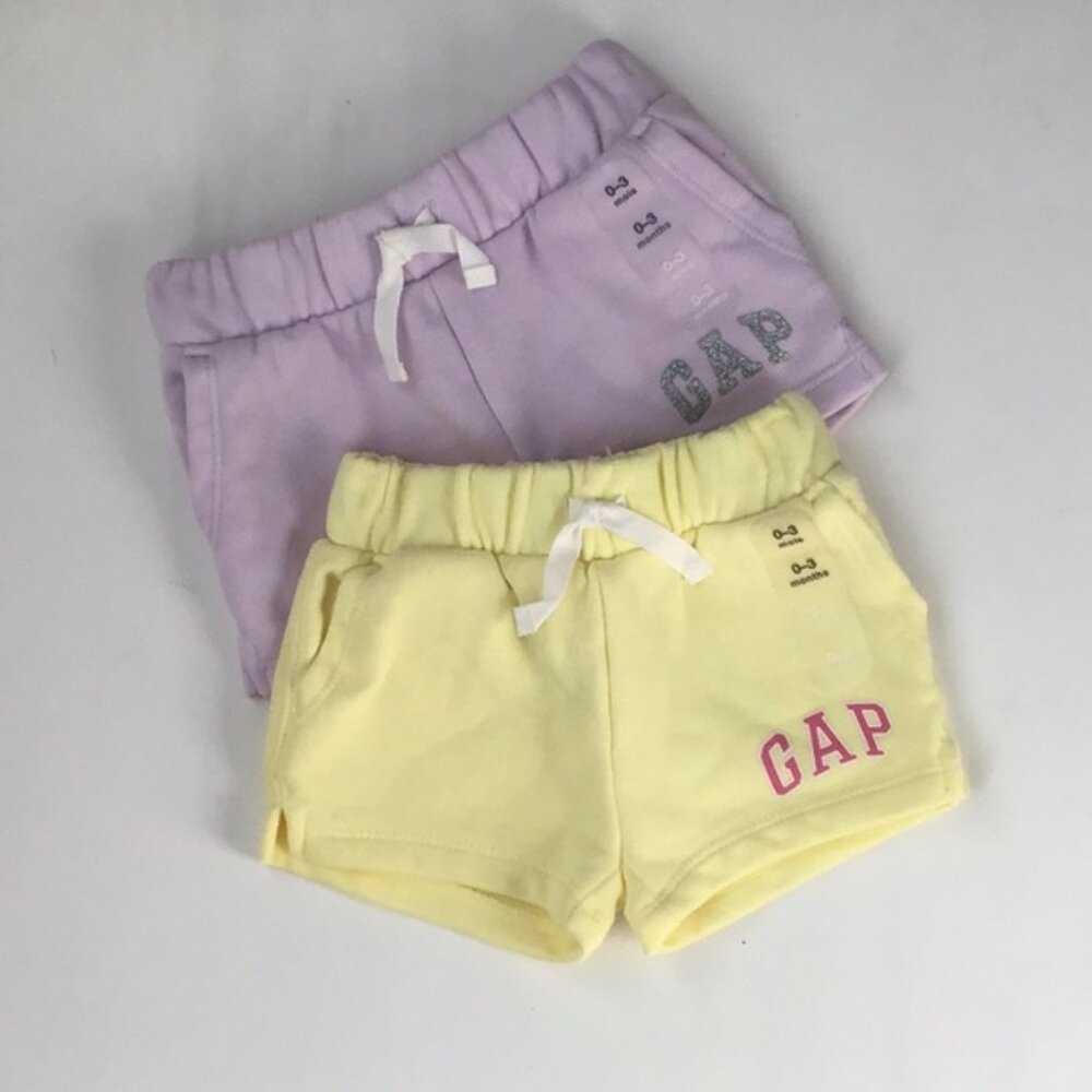 Gap Baby Two Pairs Logo Shorts